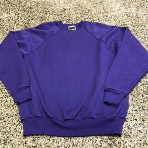 Tultex Vintage Made in USA Purple Sweatshirt